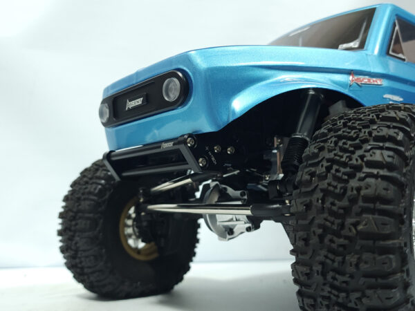 RC 1/10 Aluminum Metal Front Bumper & Grill Set For REDCAT Ascent Blue - Image 5